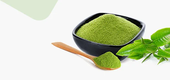 Japāņu matcha pulveris desertu un latte cepšanai